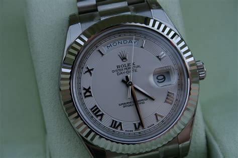 rolex model 218239|white gold Rolex day date.